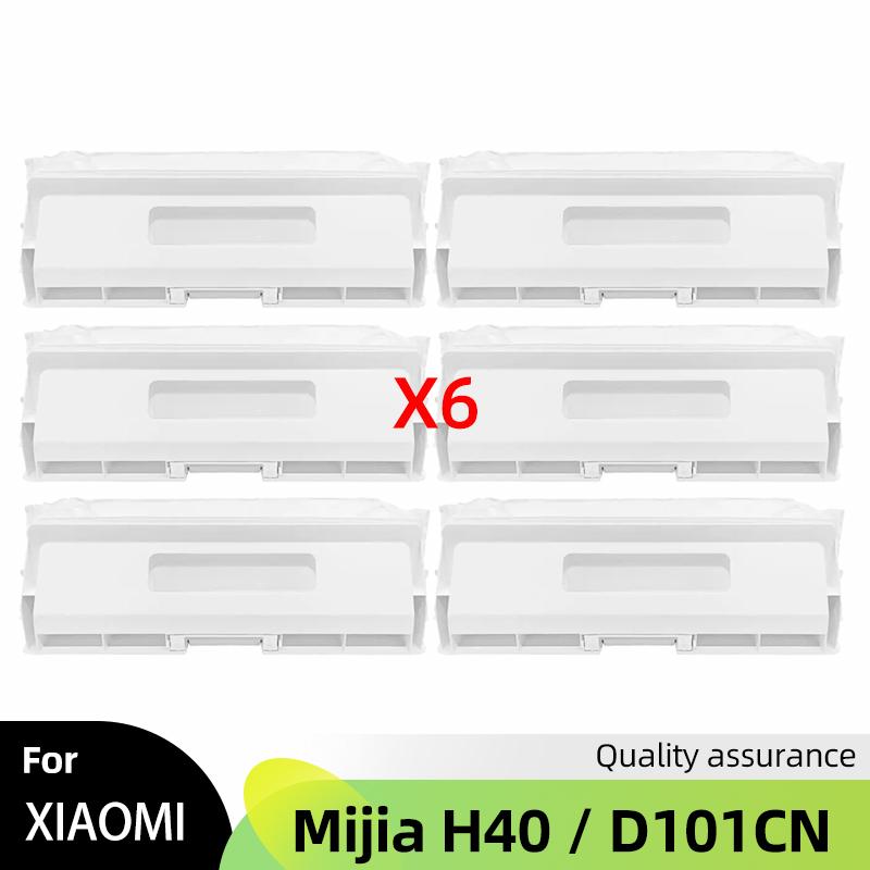 Fit For ( Xiaomi Mijia H40 / D101CN ) Main Side Brush Hepa Filter Wipe Cloths Dust Bag Robot Vacuums Accessories Part