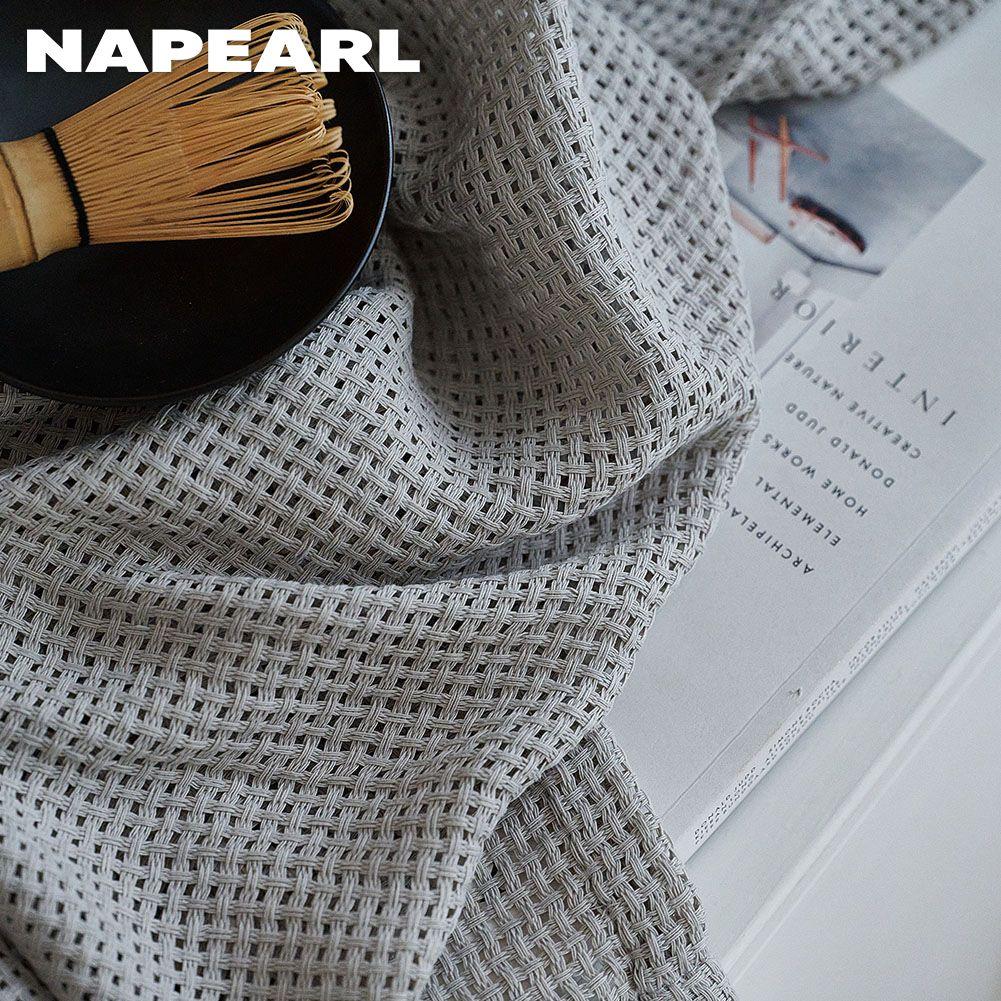 1PC NAPEARL Fashionable and Minimalist Solid Color Textured Soft Sheer Curtain Tulle for Living Room Bedroom Window Sheer Curtain For Home Decor