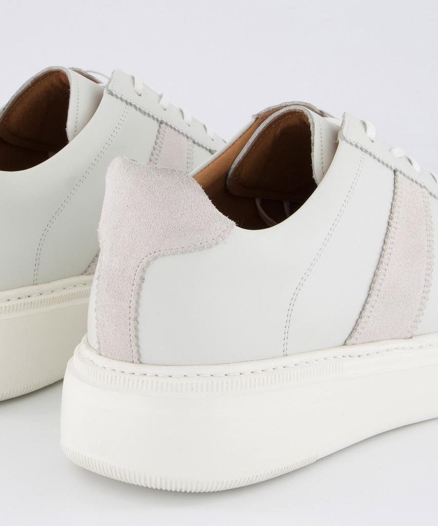 Brenowelt Brookings German Army White Oversized Sneakers 0219 Height-Increasing