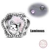 Cute Copper Metal Capybara Black Cat Elephant Sausage Dog Charm Bead Components Bead Components Compatible With 3mm Authentic Original Bracelets Do