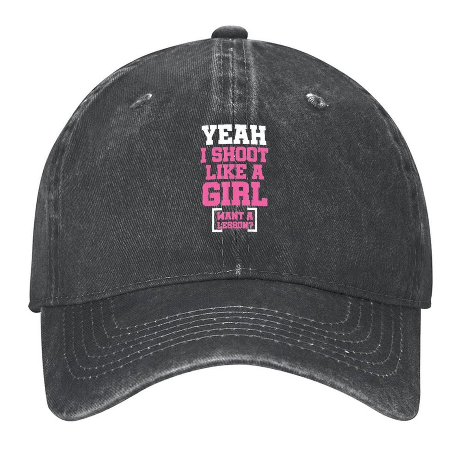 

2026 Shoot Gun Funny SportTarget Skeet Shooting Baseball Cap Trucker Cap Vintage Beach Bag Mens Caps Women s