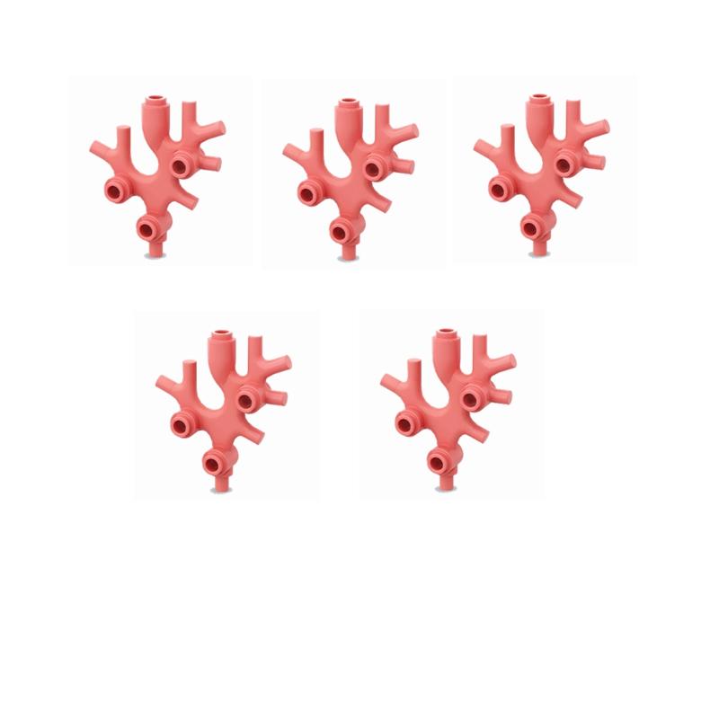 Non-Toxic Moc Animals Sea Zoo Fish Seagull Seal Scorpion Lobster Crab Coral Shell Toys For Children Educational Animals Building Blocks