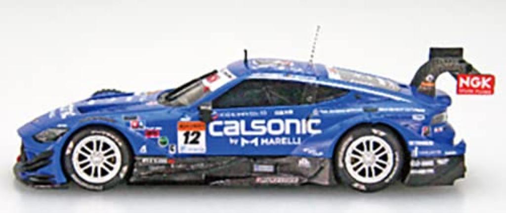 MMP EBBRO Scale CALSONIC IMPUL Z SUPER GT GT500 2022 Finished Model 1/43 No.12