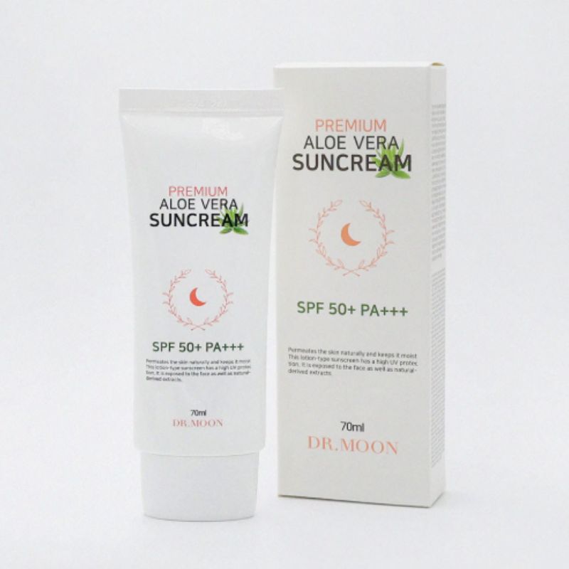DRMOON Premium Aloe Vera Sun Cream SPF50+ PA+++ 70ml