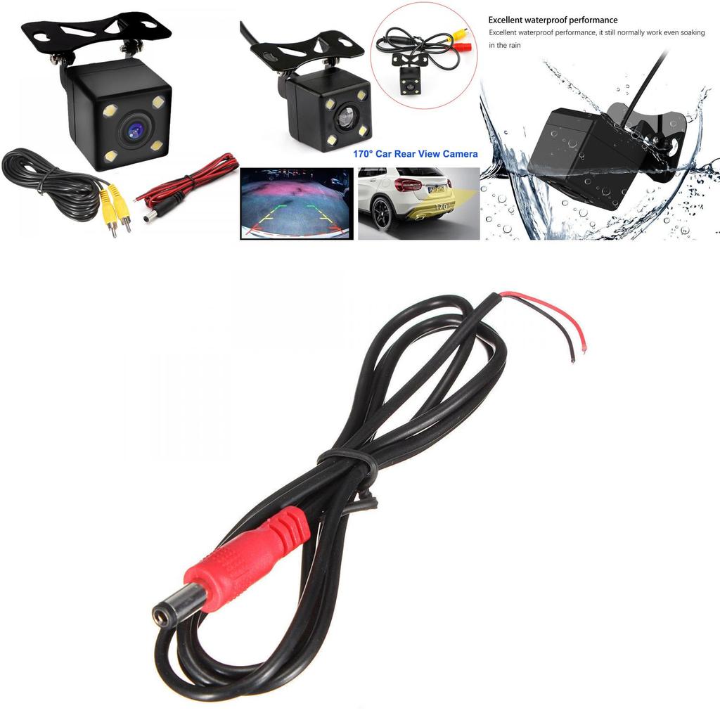 170° Car Cmos Rear View Reverse Parking Camera Night Waterproof