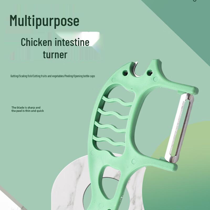 Multi-functional Kitchen Peeler and Prep Tool