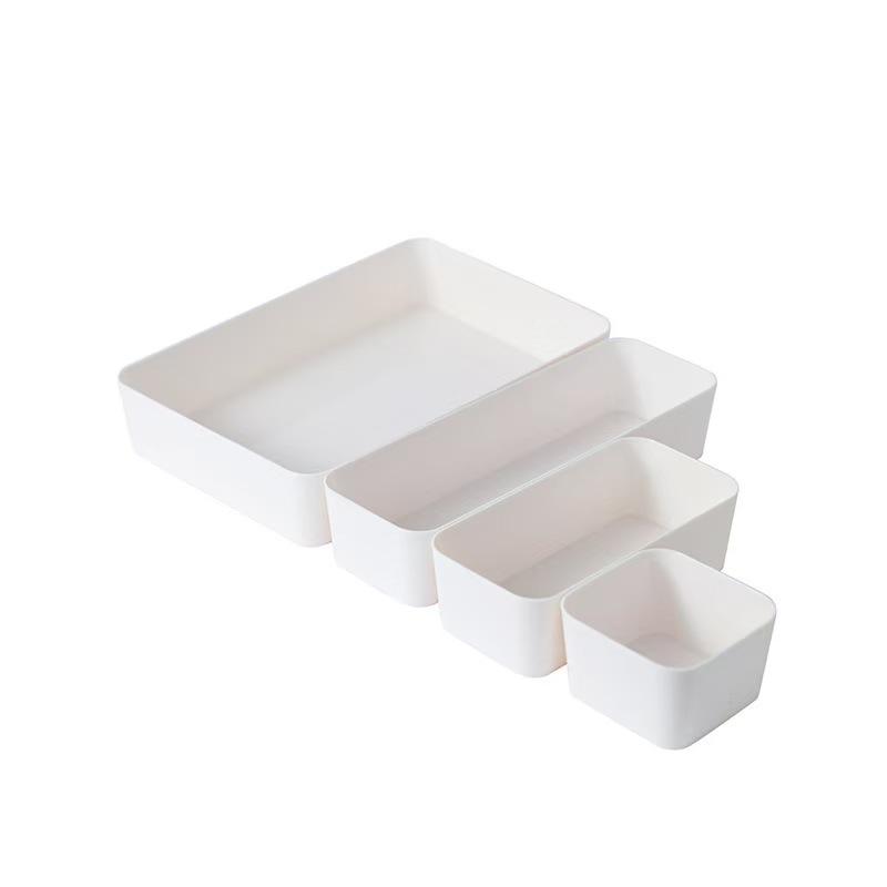 Organizer Tray Divider Set Desk Drawer Organizer Garage Organization and Storage Toolbox Accessories Desk Stationery Box Cosmetic Storage Box