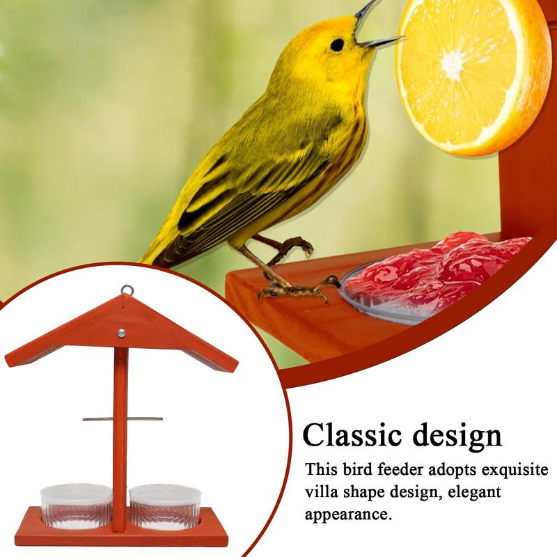 

Кормушки для птиц для улицы подвесные чашки для кормления иволги устойчивые к погодным условиям двойные чашки кормушка для птиц для сада улицы патио террасы CHINA