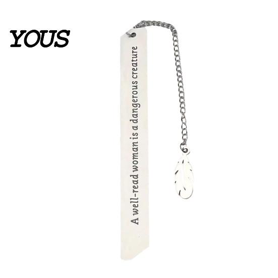 Strong Metal Page Marker Frosted Bookmark, Engraved Marker, Thin Book Mark Bookmark for Students Teachers, Graduation Christmas Gift Lovers