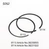 Refrigeration Compressor Piston Ring Set For 6H-25.2 6H-35.2 4H 6H.2 S6H-20.2 6He 4He 4Nc Compressor Spare Part
