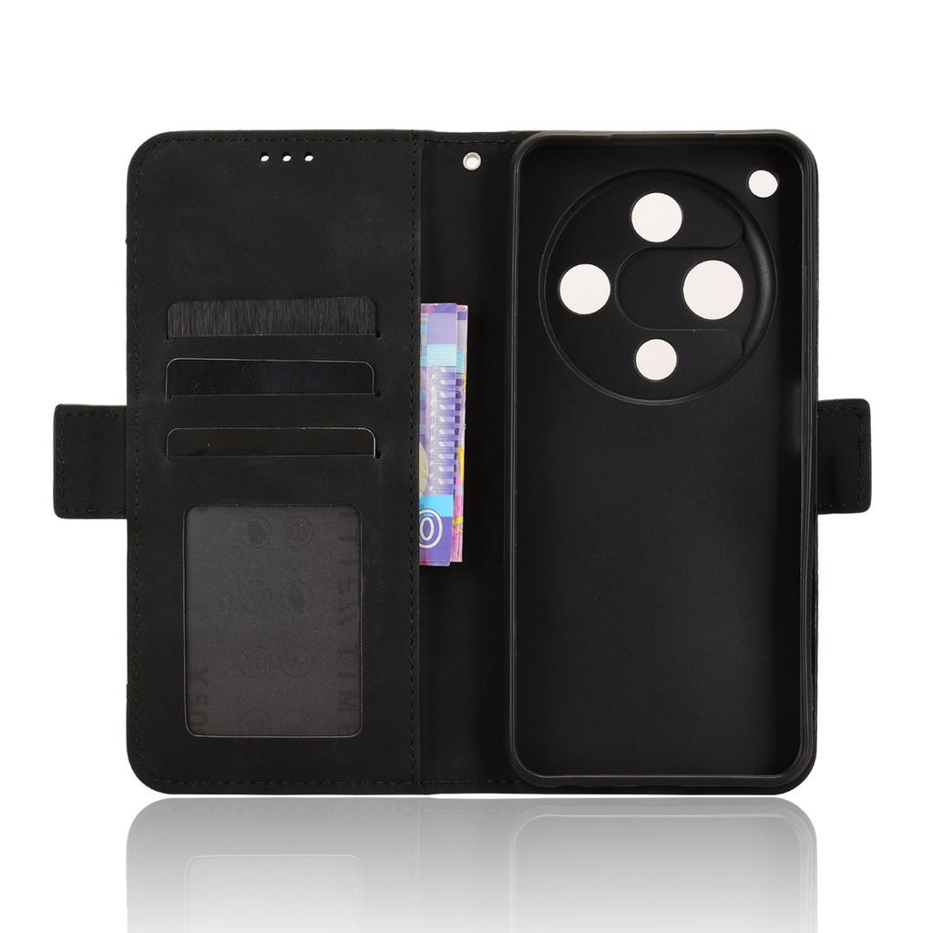 For ZTE nubia Focus 2 5G Leather Case Phone Wallet Cover with Multiple Card Slots