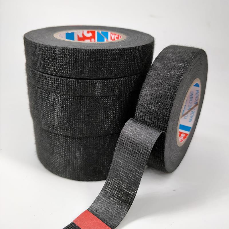 15/25 Meter Heat-resistant Flame Retardant Tape Coroplast Adhesive Cloth Tape For Car Cable Harness Wiring Loom Protection