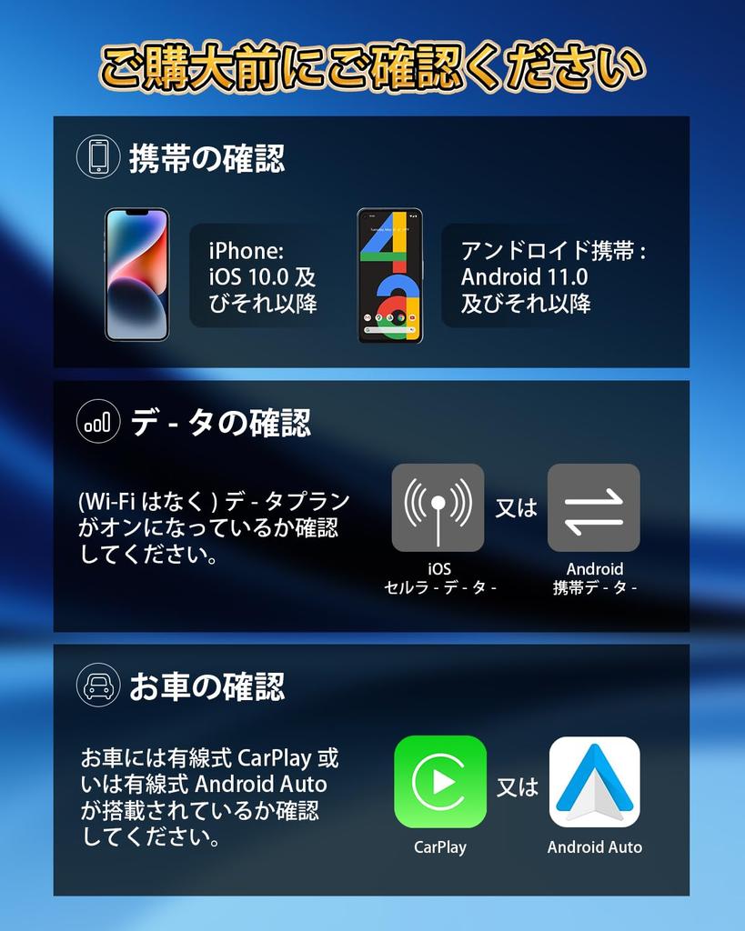 New Industry CarPlay AI Box with Android 13 8GB 128GB of Nano SD Card Wireless and Android Compatible with Over of Technical Standards and Japanese