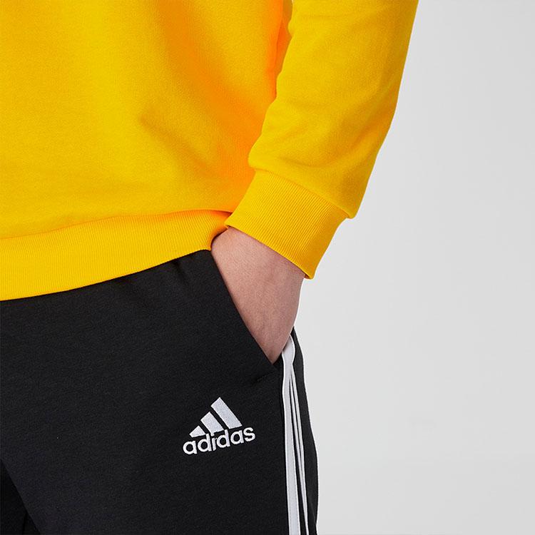 adidas Lässiger Pullover Langarm Sweatshirt Herren Tops Gelb GP4874