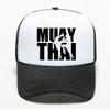 Muay Thai Fighters Gym Cool Baseball Cap Ourdoor Casual Adjustable Mesh Trucker Hat Summer Breathable Sun Snapback Hats