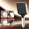 Square New 4-Mode Showerhead Super High Pressure Large Water Output for Home Bathroom Bathing, Handheld Showerhead