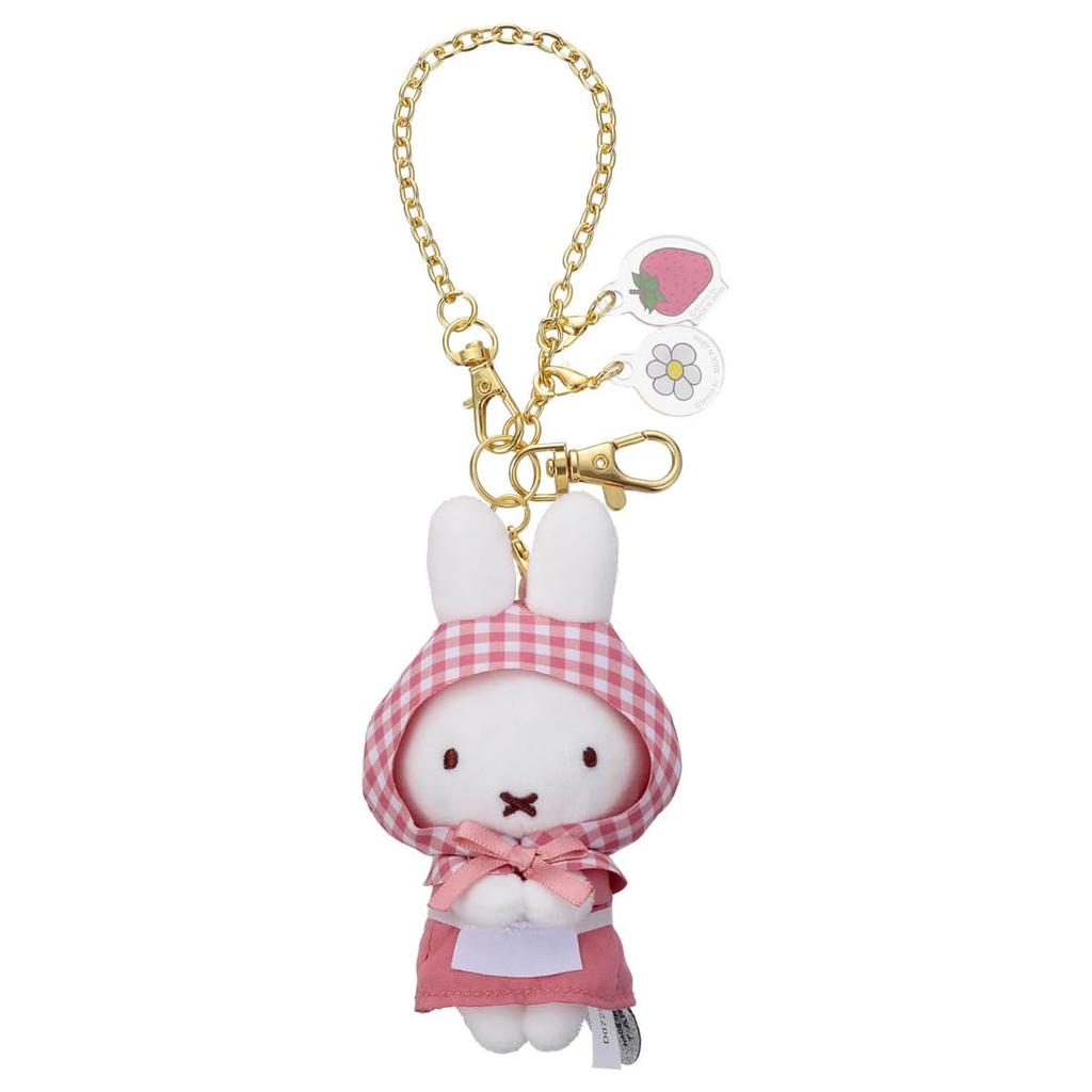 Takara Tomy Arts Bruna Little Thank You Mascot Miffy (TAKARATOMY A.R.T.S) (Strawberry/Salmon Pink)