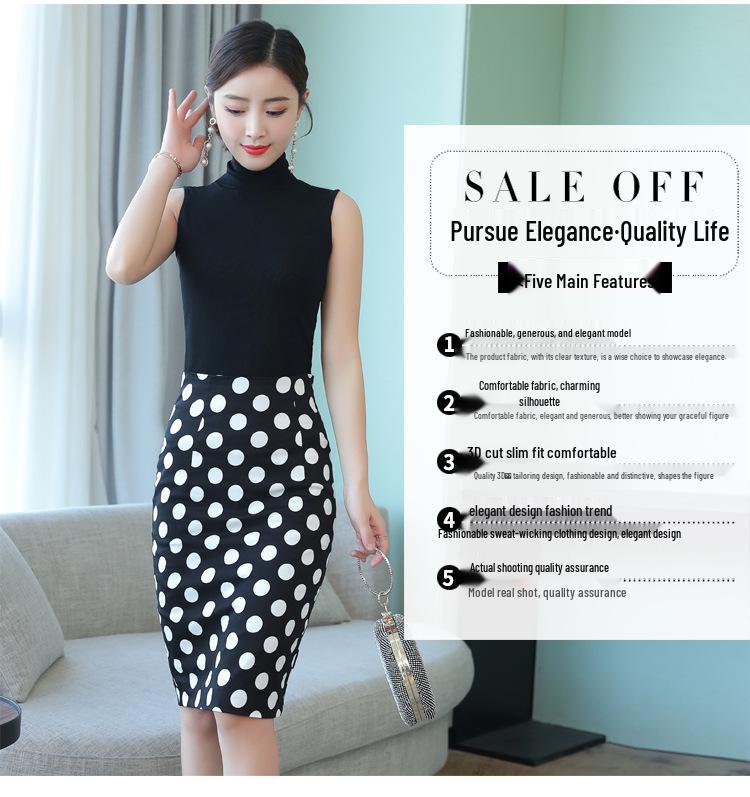 2021 Women's Black High Neck Spaghetti Strap Sleeveless Top