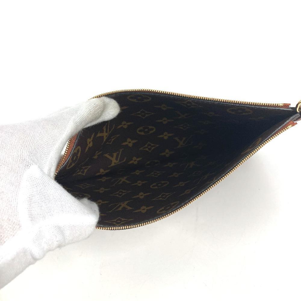 Louis Vuitton M12061 Monogram Neverful Inside Out MM Clutch Pouch Brown Unused