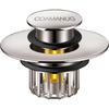 Bath Plugs | Shower Drain Hair Filters, Bounce Tub Plugs with Screen | Bathroom Drain Plugs