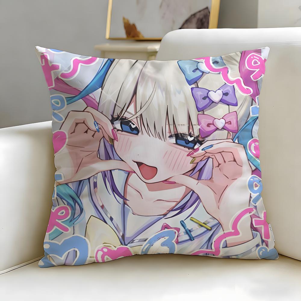 popular game Needy Streamer Overload Cushion Cover Soft EasyWash Pillow Case Versatile for Couch Bed Travel and Office