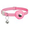 Pet Collar for Air Tags Shock & Water Proof Protective Holder for GPS Trackers Glows In the Dark Fits for Small Dogs