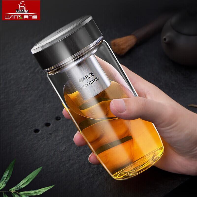 Wanxiang U186L Single-Layer Thickened Glass Cup