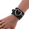 Exotic Accessories of Bdsm Slave Bondage Leather Collar with Leash Ring Steel Chain Sex Toys to Lover Roleplay Posture Spreader