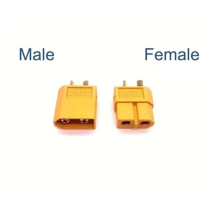 10Pair XT60H Male Female Bullet Connectors Power Plugs with Sheath for Lipo Battery RC Planes Cars