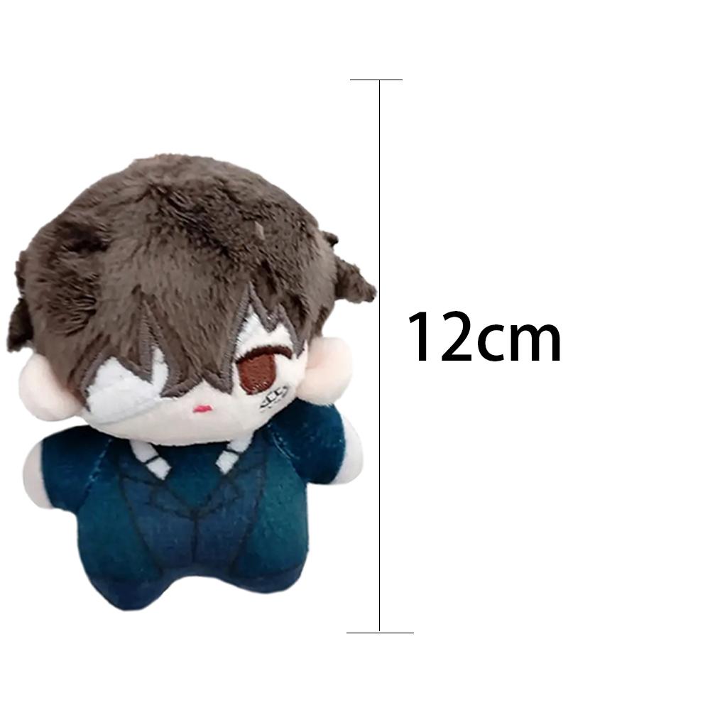 BSD Anime plyšové panenky Dazai Osamu Plyšová panenka Nakahara Chuuya hračka Akutagawa Ryunosuke Panenka Sbírka Ozdoba Dárek k narozeninám 12 cm