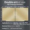 257x257mm Bauplatte Für Bambu Lab X2D Federstahlblech Verbesserte Druckplatte Für Bambulab P2S A1 X1 X1C P1 P1S 3D-Drucker