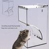Pet Hamster Feeder Food Bowl Hamster No-Mess for Small Pet Feeding 300ml