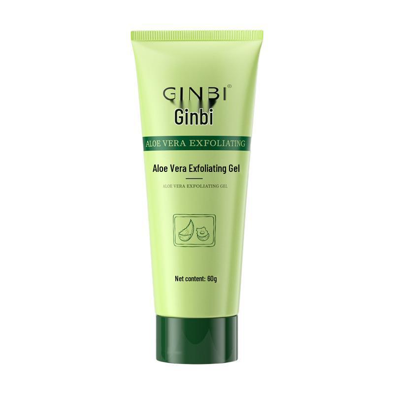 Yin Mei Aloe Vera Exfoliating Facial Scrub - Gentle, Non-Irritating Deep Cleanser Yin Mei Aloe Vera Exfoliating Gel