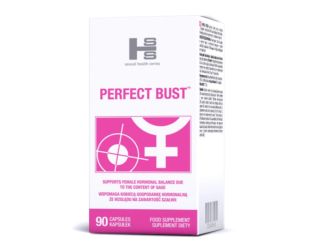 Perfect Bust natürliche Brustvergrößerungspillen 90 Kapseln