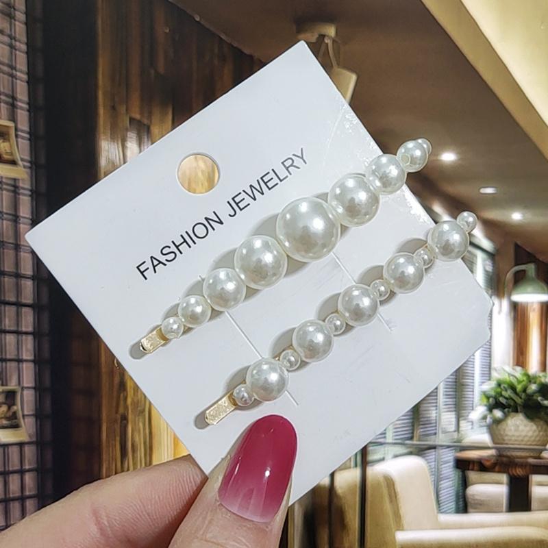 

Хрустальная жемчужная заколка для женщин корейские новые заколки для волос девочка геометрические заколки модная заколка головной убор аксессуары для волос