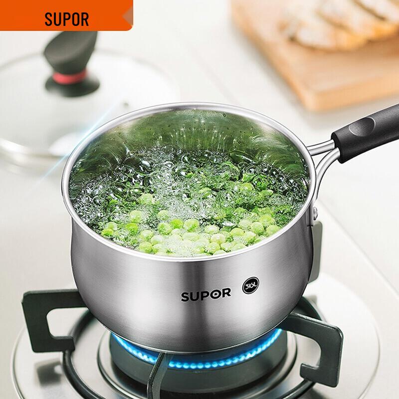SUPOR 316L Stainless Steel 16cm Milk Pot