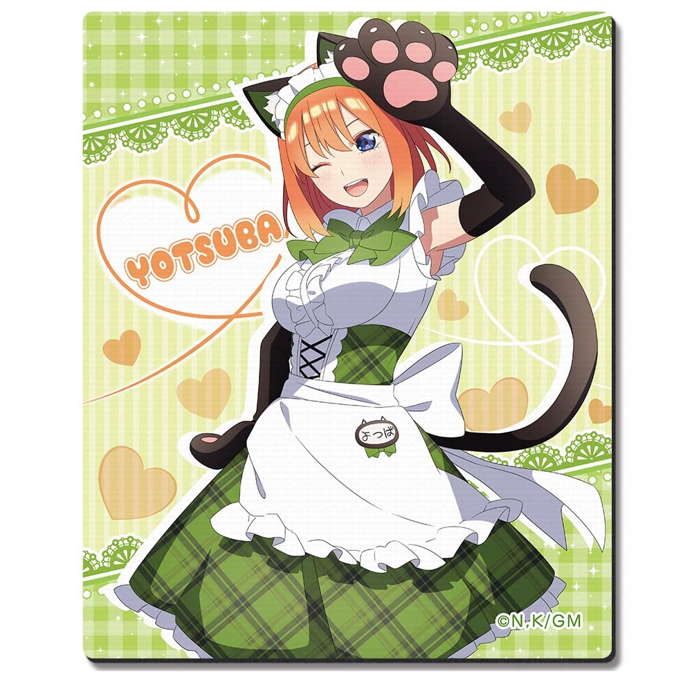 License Agent The Quintessential Quintuplets Movie Rubber Mousepad Yotsuba Nakano - - (Original Illustration) RMAN-G005-m04