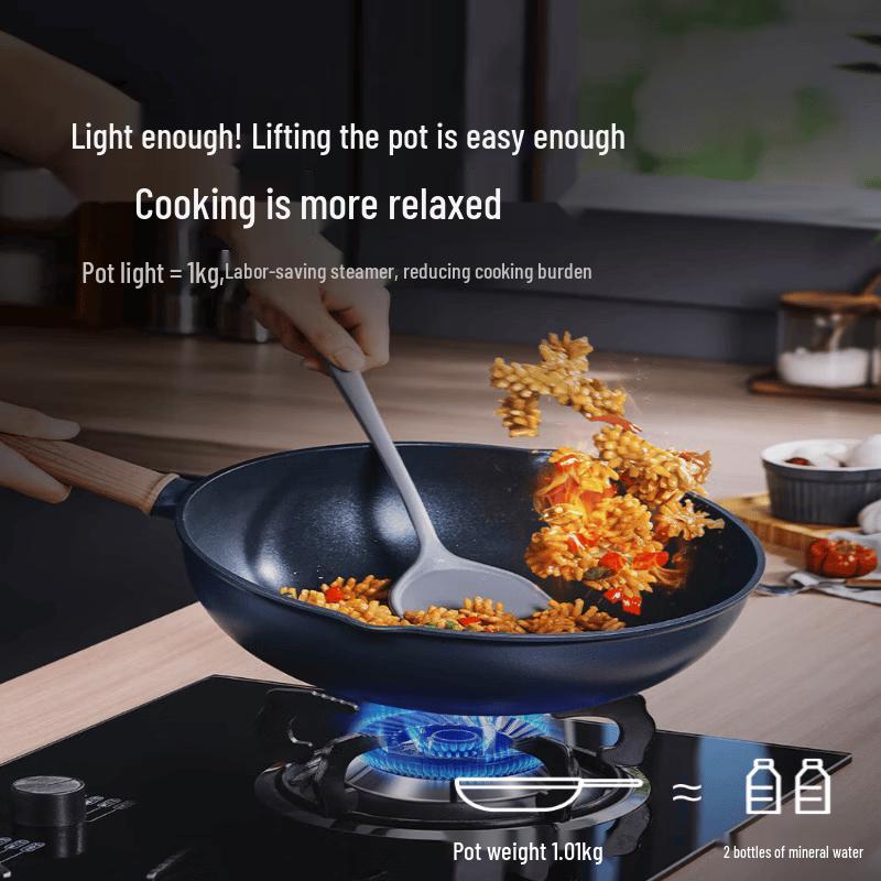SUPOR 28CM Non-Stick Stir-Fry Wok