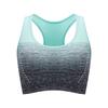 Sports Bra High Stretch Breathable Top Fitness Women Padded for Running Yoga Gym Seamless Crop Bra Gradient Sport Bra
