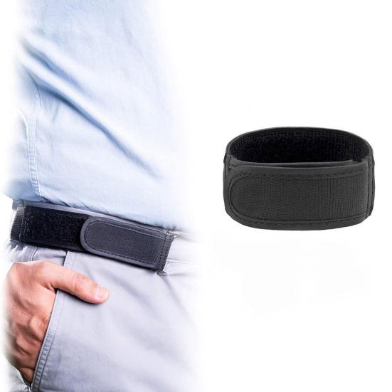 Usynlig spenne Beltefestebånd Design Elastisk latbelte Usynlig elastisk bånd Unisex jeansbelte Anti-skli midjebånd