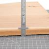 Detachable Clip Stainless Steel Ruler Accurate Scale Measuring Gauge Pocket Ruler  Sewing Craft