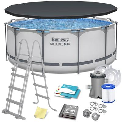Piscine Hors Sol à Armature 366 X 122 Cm 6-en-1 Bestway 56420