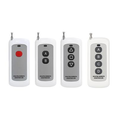 Wireless Remote Switches 12V Multifunction Remote Control Switches 433Mhz Transmitter for Electric Door Car Lights