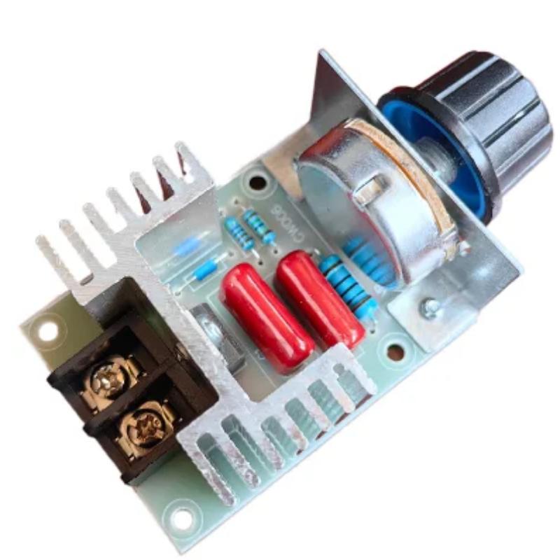 AC 220V 2000W SCR Voltage Regulator Dimming Dimmers Motor Speed Controller Thermostat Electronic Voltage Regulator Module
