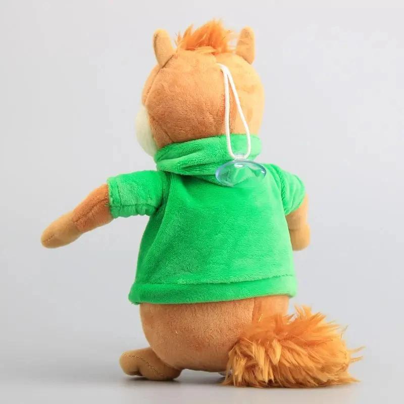 New 22cm 3pcs Alvin and the Chipmunks Halloween Plush Toys Kawaii Fluffy Chipmunks Stuffed Animals Birthday Christmas Gift
