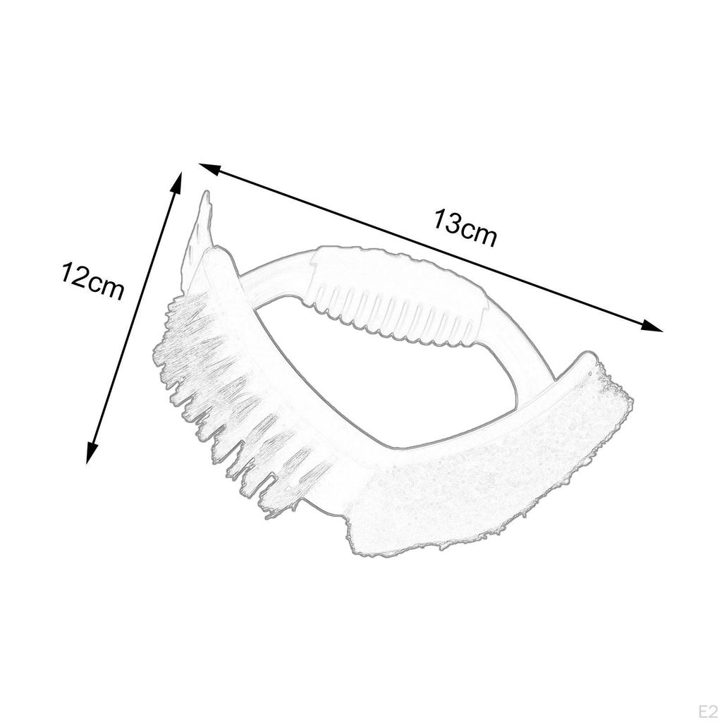 Barbecue Brush, Outdoor Grill Heavy Duty Portable 3 in 1 Double Sided Cleaning Brush