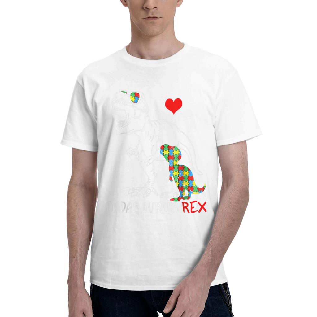 Father's Day Gift Tee Shirt for Men Women Print T Shirts  100% Cotton Clothing
