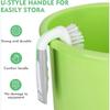 1PC washing brush, strong cleaning brush with hard bristles, suitable for cleaning brushes in showers, bathrooms, carpets, kitchens and bathtubs