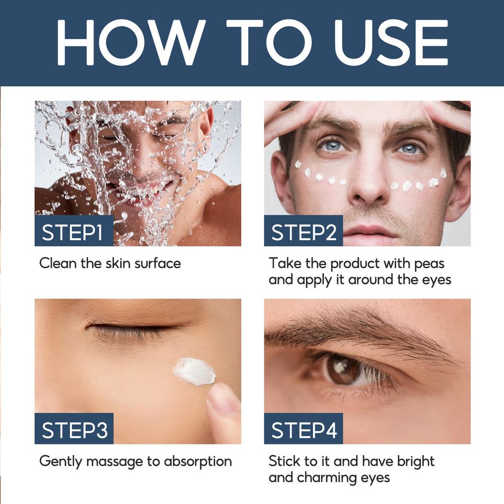 50ml Retinol Eye Cream Mooth Delicate Radiant and Translucent Rapid Absorption of Skin Retinol Anti Aging Serum