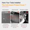 For Tesla Model 3 Highland 2026 Lower Bumper Anti Insect Net Anti Dust Proof Inner Vent Grille Cover Insect-proof Front Cover
